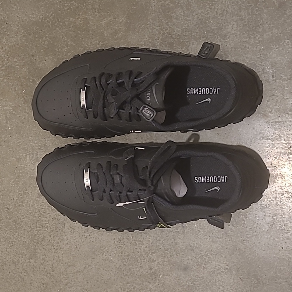 NWT JACQUEMUS X NIKE J FORCE SNEAKER SHOES MENS SZ 12.5 - Picture 9 of 12